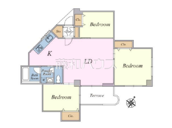 武蔵野グリーンタウン　D棟　物件画像