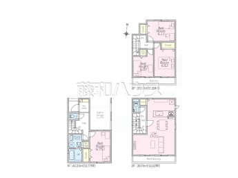 板橋区赤塚2丁目　全1棟　新築分譲住宅物件画像