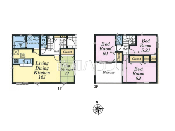 昭島市緑町5丁目　全1棟　新築分譲住宅物件画像