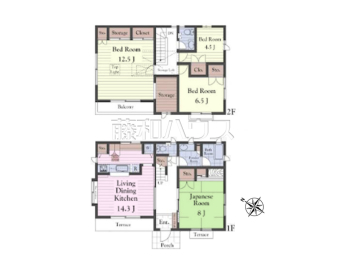 八王子市大塚　中古戸建て物件画像