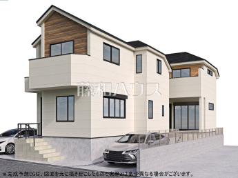 日野市多摩平3丁目　全3棟　新築分譲住宅物件画像