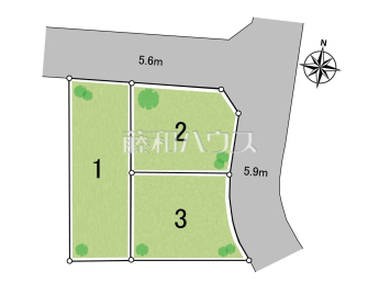 福岡市南区寺塚1丁目　全3棟　新築分譲住宅物件画像