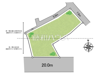 立川市錦町5丁目　全1区画　宅地分譲物件画像