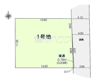 福岡市南区三宅2丁目　全1区画　宅地分譲物件画像