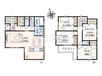 所沢市上新井３丁目　全１棟　新築戸建物件画像