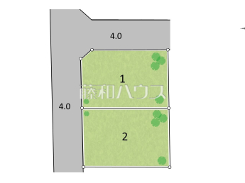小平市学園東町　全2区画　宅地分譲物件画像
