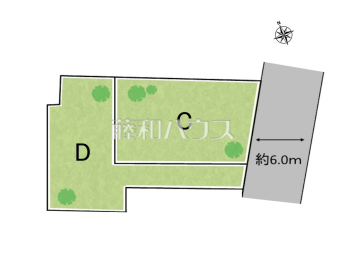 日野市石田1丁目　全4区画　宅地分譲物件画像