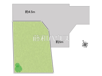昭島市拝島町4丁目　全1区画　宅地分譲物件画像