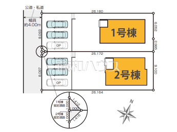 守山区小幡北2期　全2棟　新築分譲住宅物件画像