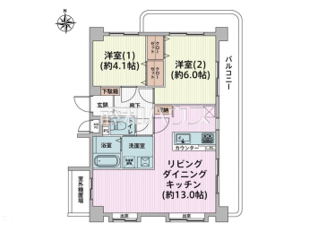 セザール第二武蔵小金井物件画像