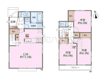 府中市浅間町2丁目　中古戸建物件画像