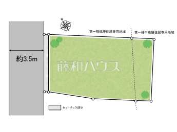 調布市富士見町2丁目　全1区画　宅地分譲物件画像