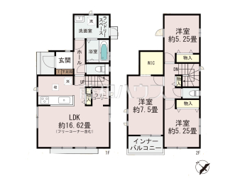福岡市西区拾六町3丁目　全1棟　新築分譲住宅物件画像