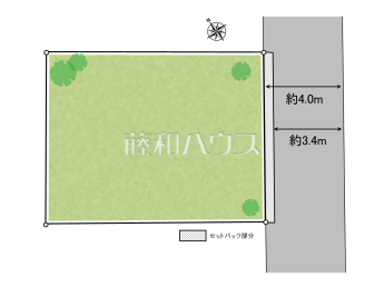 中野区松が丘1丁目　全1区画　建築条件付土地物件画像