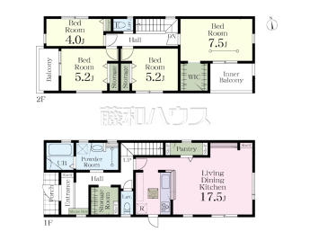 志木市中宗岡1丁目　全1棟新築分譲住宅物件画像