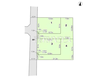福岡市早良区次郎丸1丁目　全4区画　宅地分譲物件画像