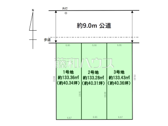福岡市南区長住7丁目　全3区画　宅地分譲物件画像