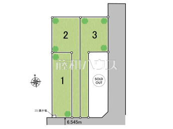 板橋区東新町2丁目　全4棟/3棟　宅地分譲物件画像