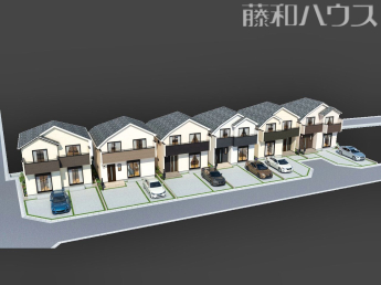 昭島市中神町2丁目　全6棟　新築分譲住宅物件画像