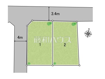 福岡市南区南大橋2丁目　全2区画　宅地分譲物件画像