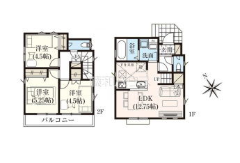 東久留米市神宝町１丁目　全1棟　新築分譲住宅物件画像