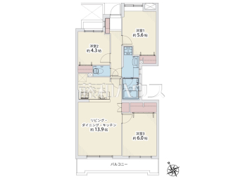 東峰マンション香住ヶ丘物件画像
