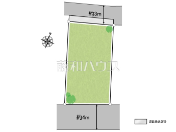 富士見市鶴瀬西3丁目　全1区画　宅地分譲物件画像