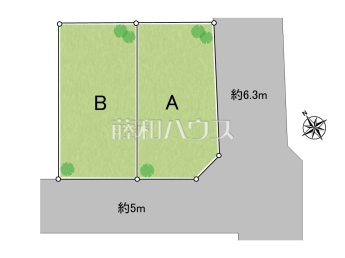 杉並区西荻北3丁目　全2区画　宅地分譲物件画像