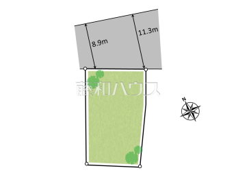 多摩市桜ケ丘4丁目　全1区画　宅地分譲物件画像