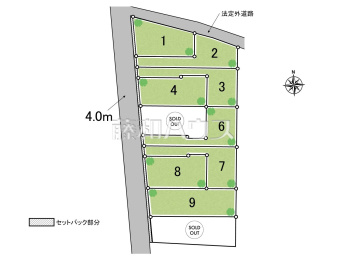 武蔵村山市中央1丁目　全10棟　新築分譲住宅物件画像
