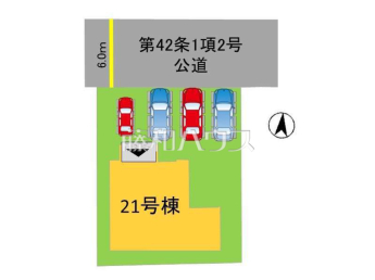 福岡市西区今津　全3棟　新築分譲住宅物件画像