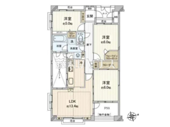シャリエ高井戸Sol Patio物件画像