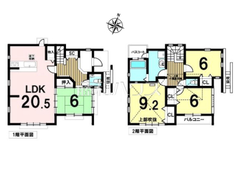八王子市下柚木　中古戸建て物件画像