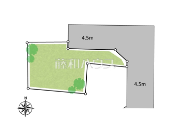三鷹市下連雀4丁目　全1区画　宅地分譲物件画像