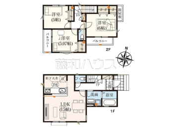 所沢市若狭４丁目　全１棟　新築戸建物件画像