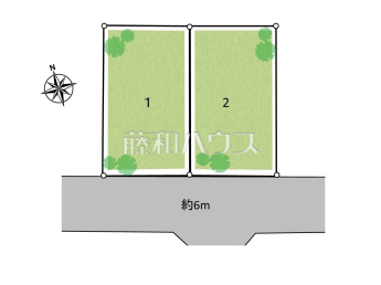 東大和市新堀３丁目　全2区画　宅地分譲物件画像