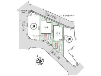 所沢市大字山口　全４棟　新築分譲住宅物件画像