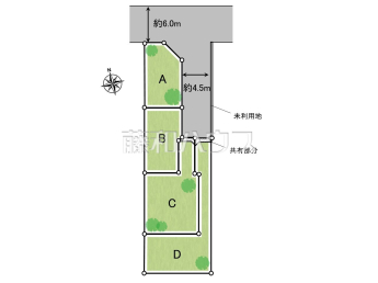 八王子市上野町　全4区画　宅地分譲物件画像
