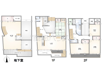 世田谷区砧6丁目　中古戸建て物件画像