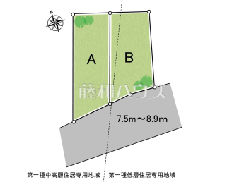 三鷹市新川4丁目　全2棟　新築分譲住宅物件画像