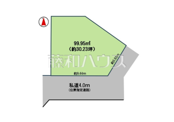 東久留米市南沢3丁目　全1区画　宅地分譲物件画像