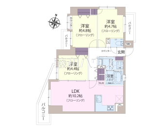 エスポワール城西物件画像