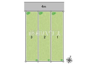 名古屋市守山区小幡南3214③　全3棟　新築分譲住宅物件画像