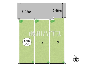 府中市幸町2丁目　全3棟　新築分譲住宅物件画像