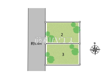杉並区上井草2丁目　全3棟　新築分譲住宅物件画像