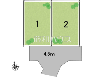 多摩市落川　全2棟　新築分譲住宅物件画像