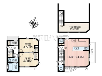 練馬区西大泉5丁目　全1棟　新築分譲住宅物件画像