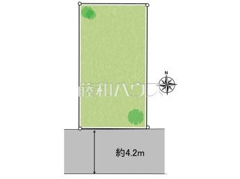 府中市是政6丁目　全1区画　宅地分譲物件画像