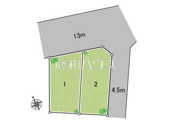 稲城市押立　全2棟　新築分譲住宅物件画像
