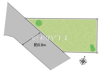 東大和市清水4丁目　全1棟　宅地分譲物件画像